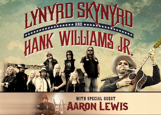 Lynyrd Skynyrd & Hank Williams Jr. at Oak Mountain Amphitheatre