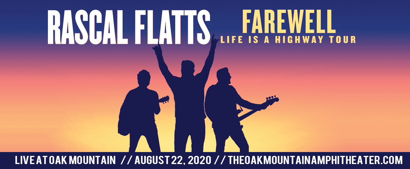 Rascal Flatts [CANCELLED] at Oak Mountain Amphitheatre