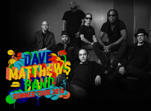 Dave Matthews Band Summer Tour 2016 at Oak Mountain Amphitheatre