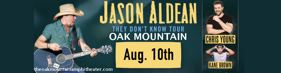 Jason Aldean, Chris Young & Kane Brown  at Oak Mountain Amphitheatre