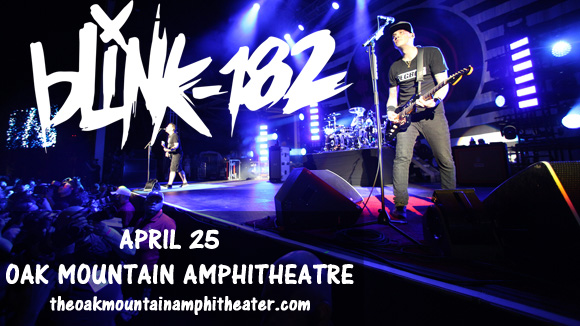 Blink 182, The Naked and Famous & Wavves at Oak Mountain Amphitheatre