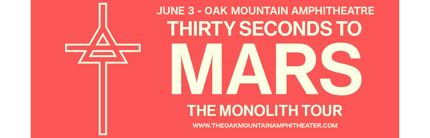 30 Seconds To Mars & Welshly Arms at Oak Mountain Amphitheatre