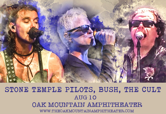The Cult, Stone Temple Pilots & Bush at Oak Mountain Amphitheatre